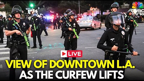🔴LIVE -Los Angeles Protest LIVE: LA Protests Intensify With 'Mass Arrests' Despite Curfew | Trump |🔴