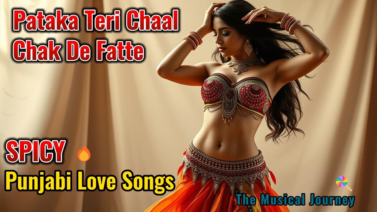 Pataka Teri Chaal | Chak De Fatte | Belly Dance | Punjabi | Love Song