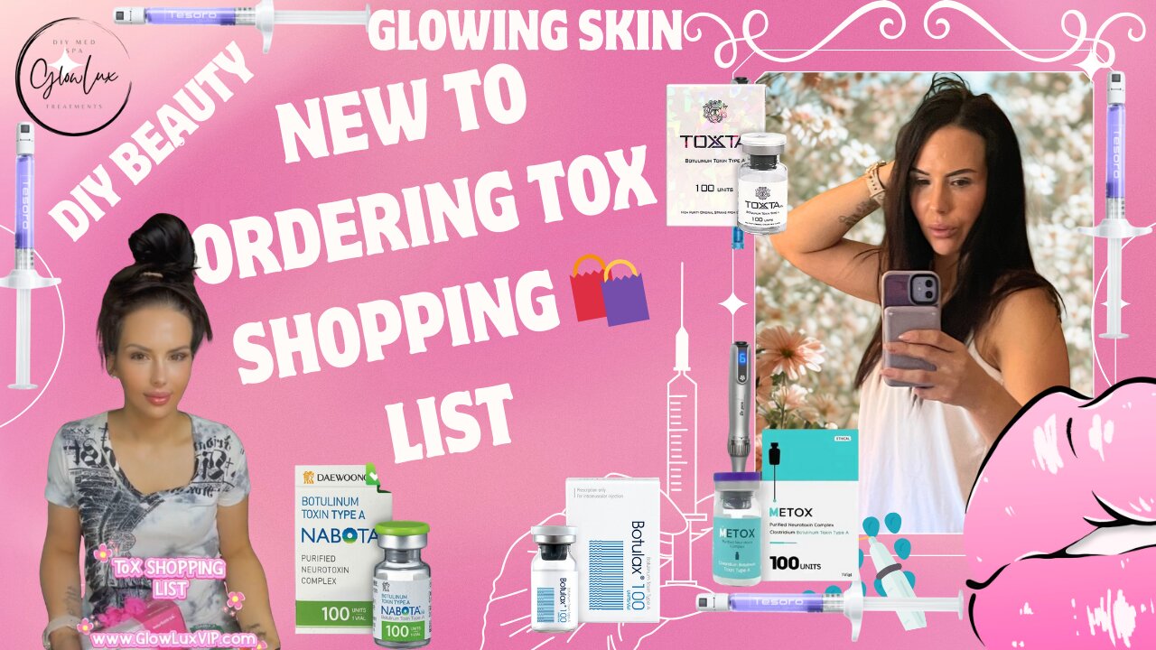 1st time ordering TOX SHOPPING LIST