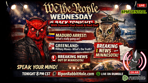 WE THE PEOPLE WEDNESDAY - "New Year Events 26"