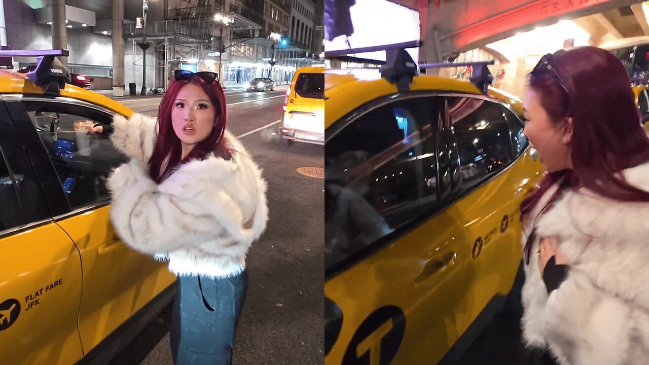 Nina Lin GOES OFF on Old Taxi Driver After He Rejects Her Tea