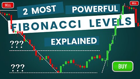 Fibonacci trading strategy with two major Fibonacci levels revealed.