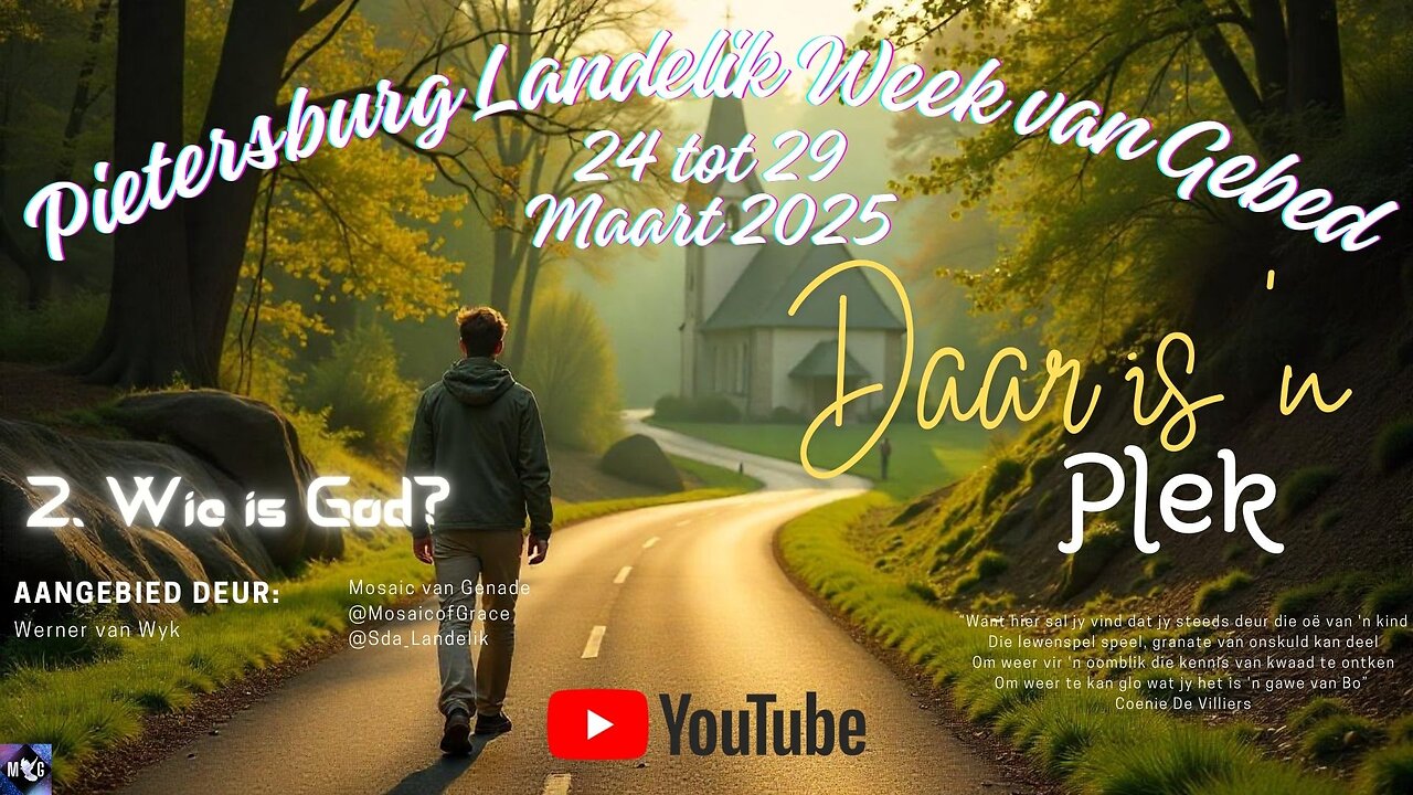 2. Wie is God?