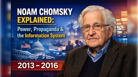 Noam Chomsky and the Power System: Propaganda, Institutions, and Crisis Incentives