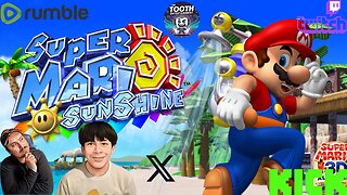 Super Mario SunShine (3D All*Stars) w/ little tooth Road to 400 followers #GamingOnRumble