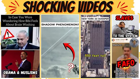 Shocking Videos! Compilation of Videos that will blow your mind