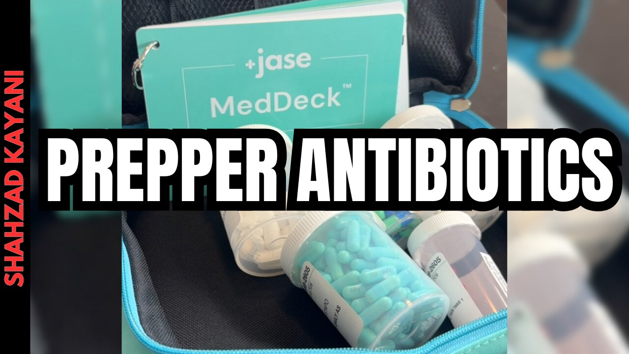Which Antibiotics Should You Store For Emergencies? What Comes in A Jase Case?
