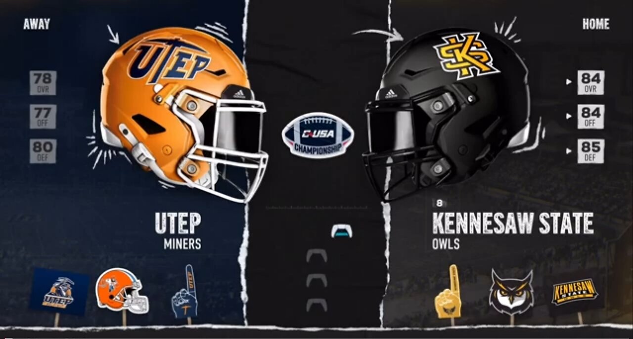 S2 Rebuild Kennesaw State vs UTEP: 1 Point Conference Championship!!!