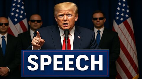 Donald Trump’s Bold Speech on Iran 🇺🇸🔥 | “We Will Not Back Down!