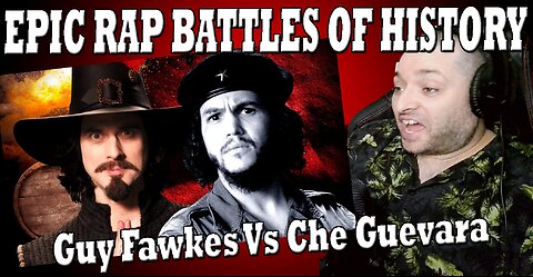 Che Guevara vs Guy Fawkes | Epic Rap Battles | First Time Watching | Rebel Icons Throw Down ⚔️