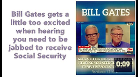 "Bill Gates Over-Enthusiastic About Mandatory Vaccination for Social Security"
