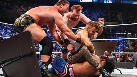 Kingston & Woods vs. Sheamus & Holland – Tables Match: SmackDown, May 6, 2022 @wwefree ​