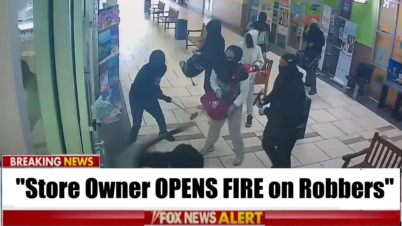 Store Owner OPENS FIRE on Robbers... as Machete Maniac TERRORIZES Walmart