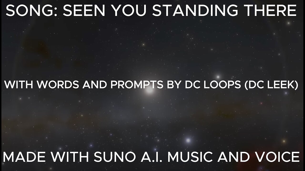 SEEN YOU STANDING THERE