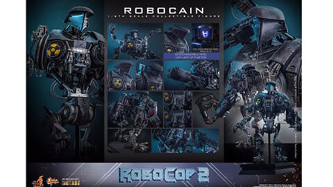 RoboCop 2 - RoboCain 1/6 Scale Collectible Figure [Hot Toys]