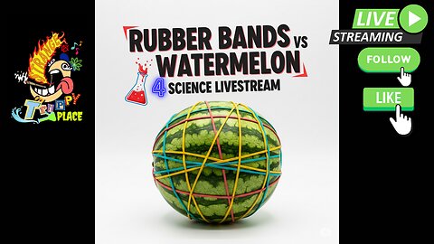 RUBBER BANDS VS WATERMELON 🍉