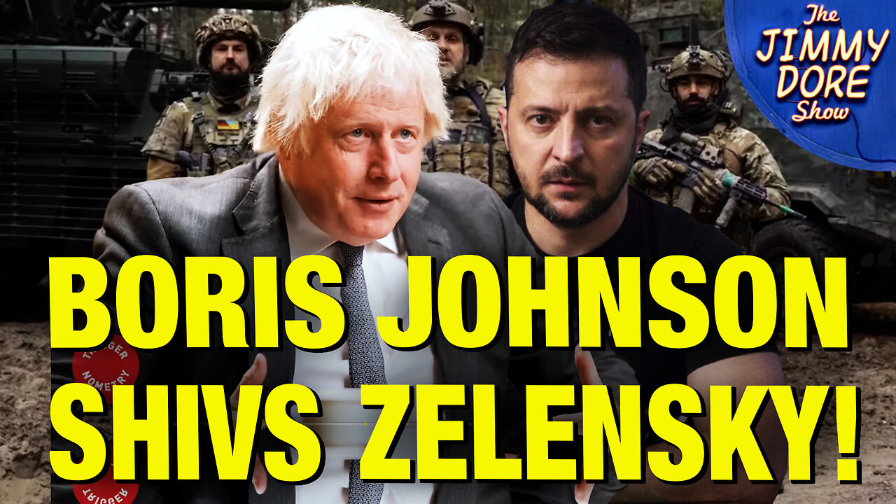 Boris Johnson ADMITS Ukrainian N@zis Sabotaged Peace!
