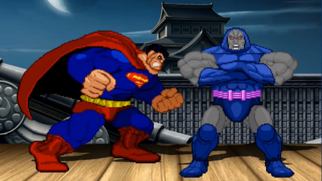 OVERDOSE SUPERMAN vs DARKSEID - (Hardest AI)
