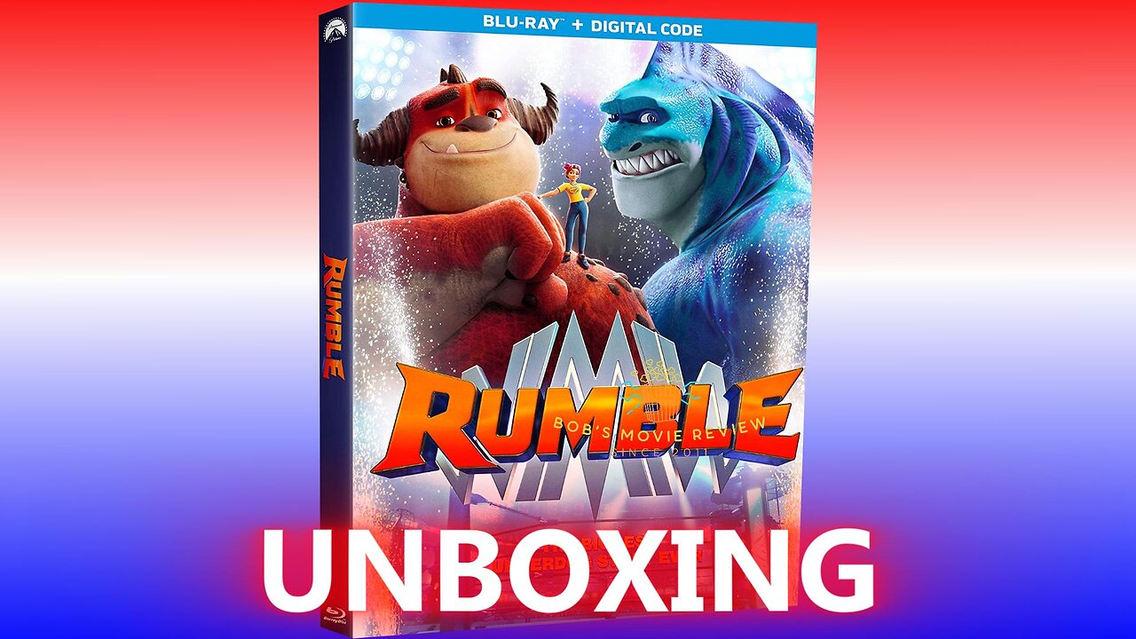 Rumble Blu Ray Unboxing