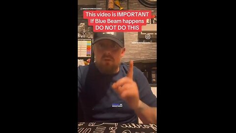 In the Event of Project Blue Beam Being Executed - WARNING! Do NOT Do This!