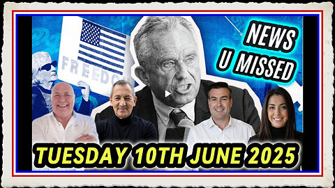 CHARLIE WARD DAILY NEWS WITH CHARLIE WARD, PAUL BROOKER WARREN THORNTON TUESDAY 10TH JUNE 2025