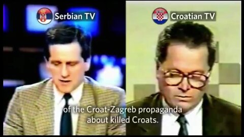 Док су људи гинули, они читали исту причу на РТС и ХРТ у рату!