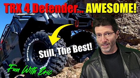 Traxxas TRX 4 Defender on the ROCKS at Water's Edge! Still the BEST!