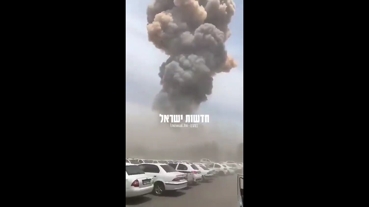 IRAN - Major blast at the Shahid Rajaee Port in Iran’s Bandar Abbas