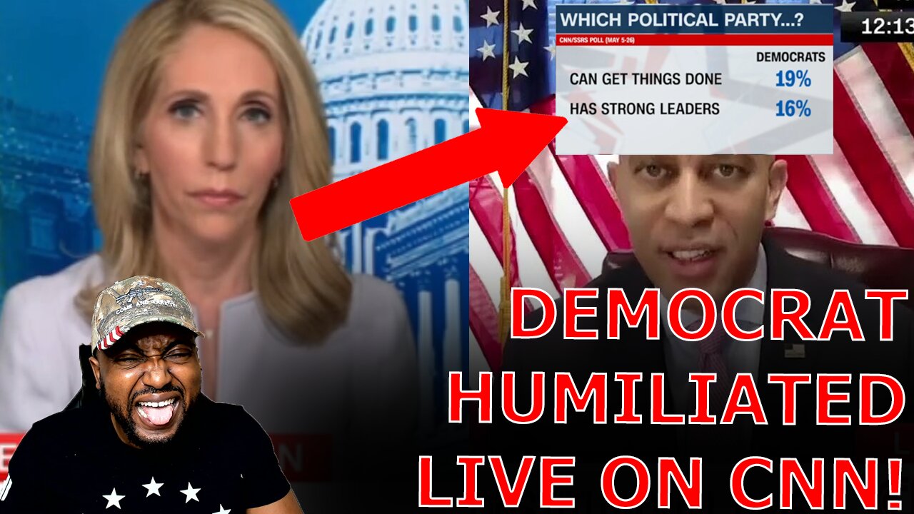 Democrat Leader HUMILIATED LIVE On CNN After Anchor Confronts With DEVASTATING NEW Poll!
