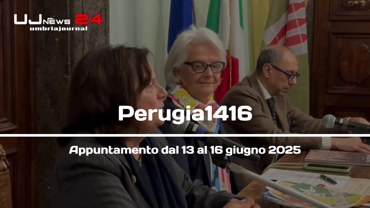 Perugia1416 Appuntamento dal 13 al 16 giugno 2025