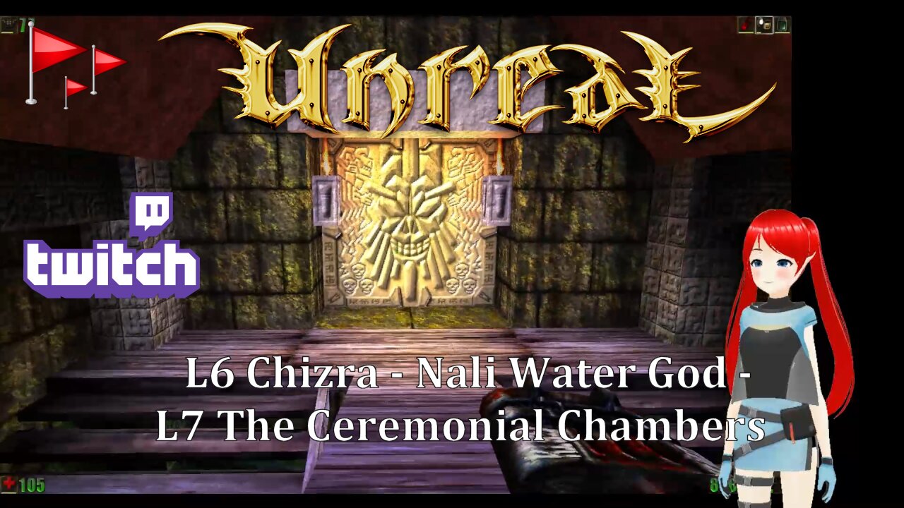 Unreal 1998 : L6 Chizra Water God : L7 The Ceremonial Chambers
