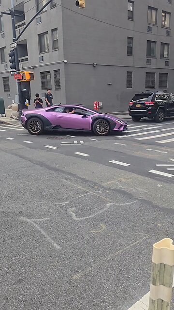 Lamborghini in NYC