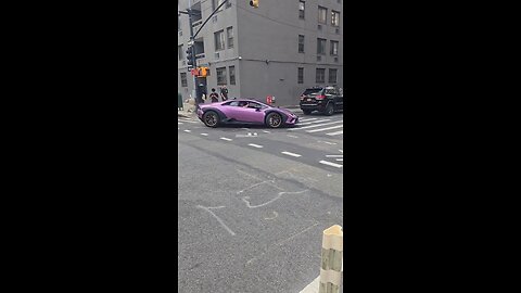 Lamborghini in NYC