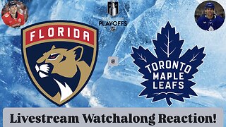 Florida Panthers @ Toronto Maple Leafs 2025 Stanley Cup Playoffs Round 2 Game 1 Live Watchalong