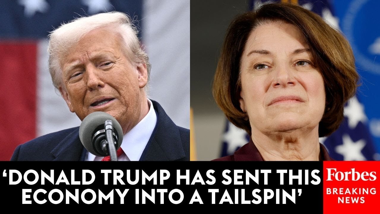 'The Market Continues To Go Down': Amy Klobuchar Hammers President Trump Over Tariffs