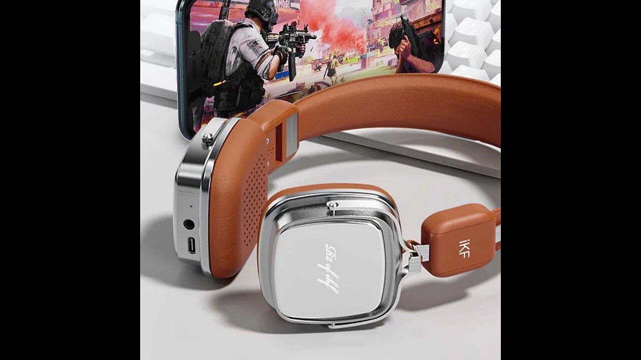 Retro Style Bluetooth Wireless Headphones