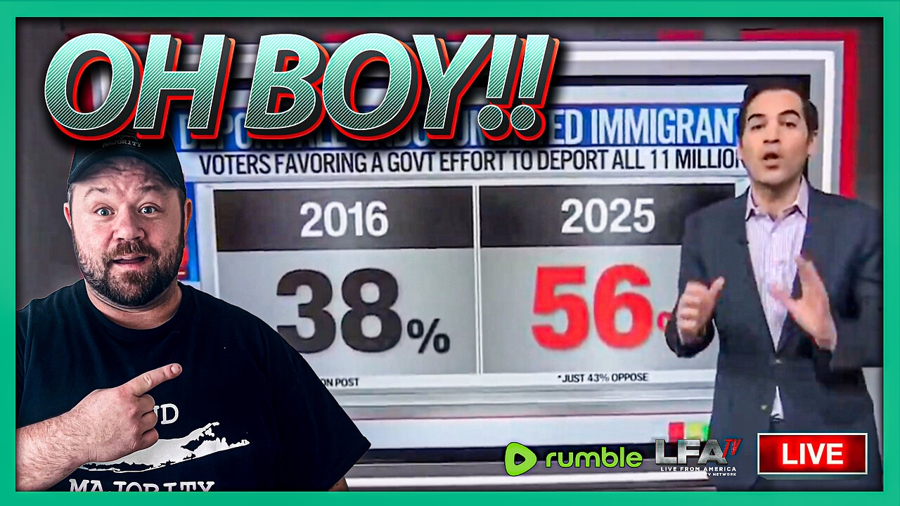AMERICANS SUPPORT DEPORTING ALL ILLEGAL IMMIGRANTS | LOUD MAJORITY 4.17.25 1PM