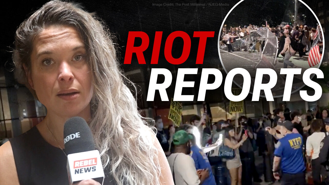 Rebel News reports from inside NYC's anti-ICE riots