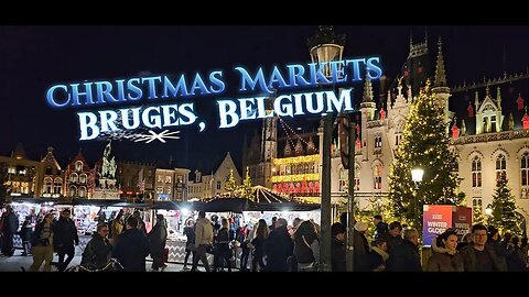 Christmas Markets in Bruges, Belgium