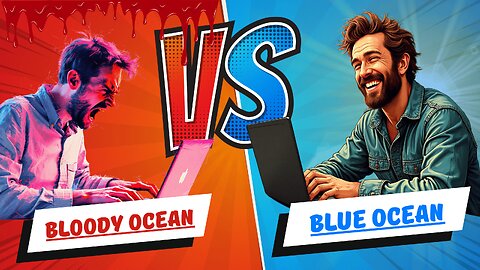Become The Blue Ocean Affiliate Marketer In A Bloody Ocean