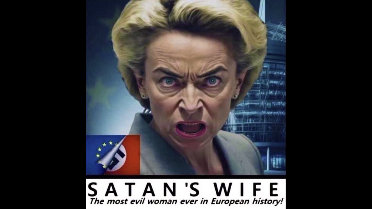 Unelected EU head Ursula von der Leyen "Battle lines for a NEW WORLD ORDER based on power are being drawn right now."