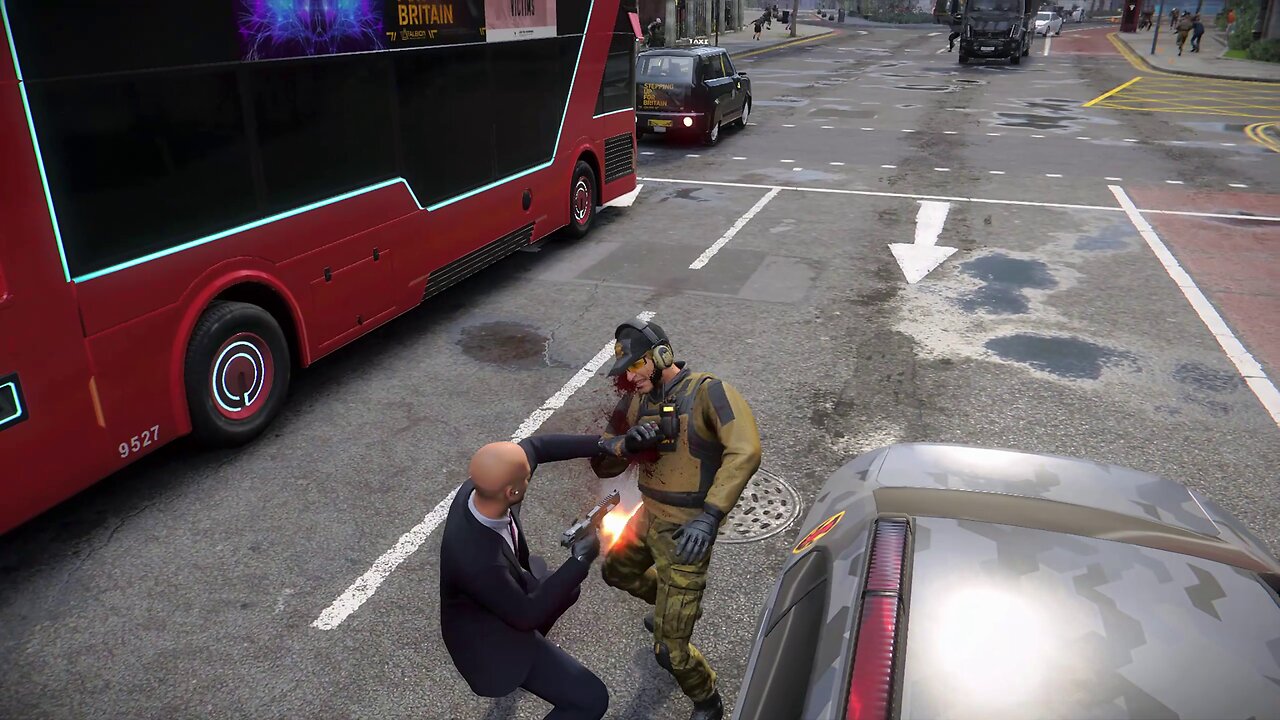 John Wick X Hitman In Watch Dogs Legion - Satisfying Smooth Combat