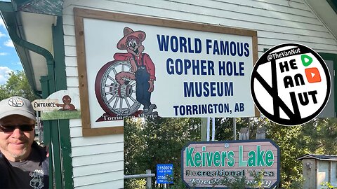 WORLD FAMOUS GOPHER HOLE MUSEUM! Really? Keivers Lake Campground/Gopher travels world #world #gopher