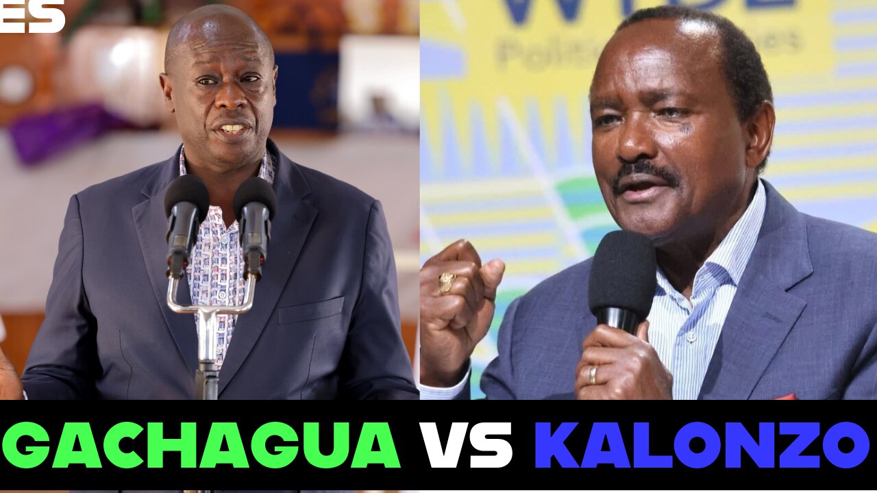 ​GACHAGUA vs KALONZO - The Secret Deal That Exploded in Public!