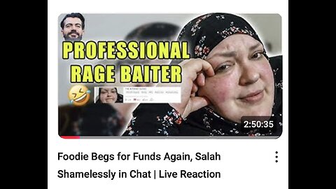 YTU 20250902Foodie Begs for Funds Again Salah Shamelessly in Chat Live Reaction