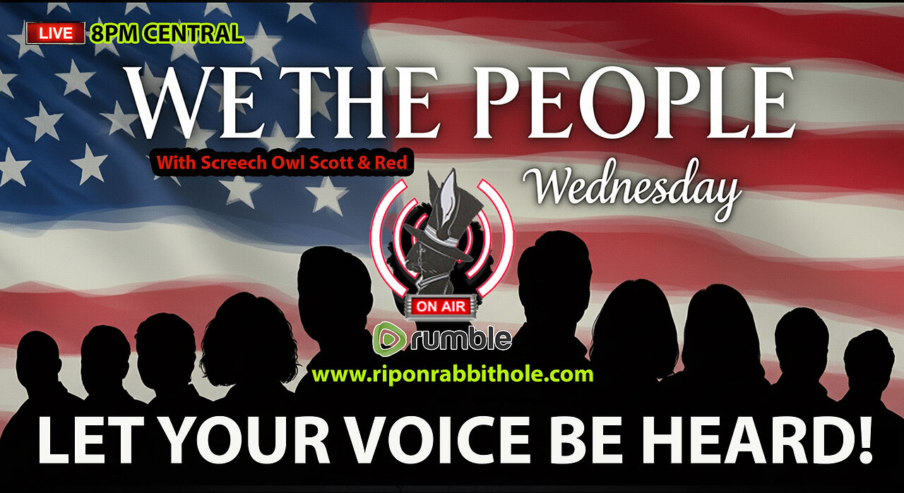 WE THE PEOPLE WEDNESDAY - "Hot Topics"