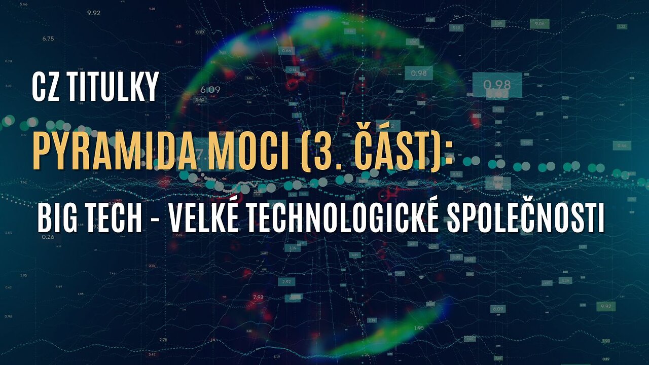 Pyramida moci (3. část): Big Tech - velké technologické společnosti (CZ TITULKY)