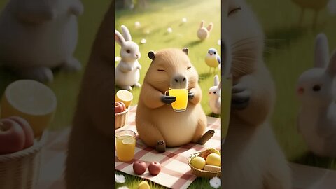 cute little capybara 😍