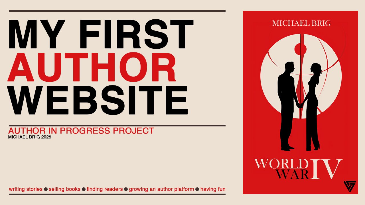 What I've Included On My First Author Website