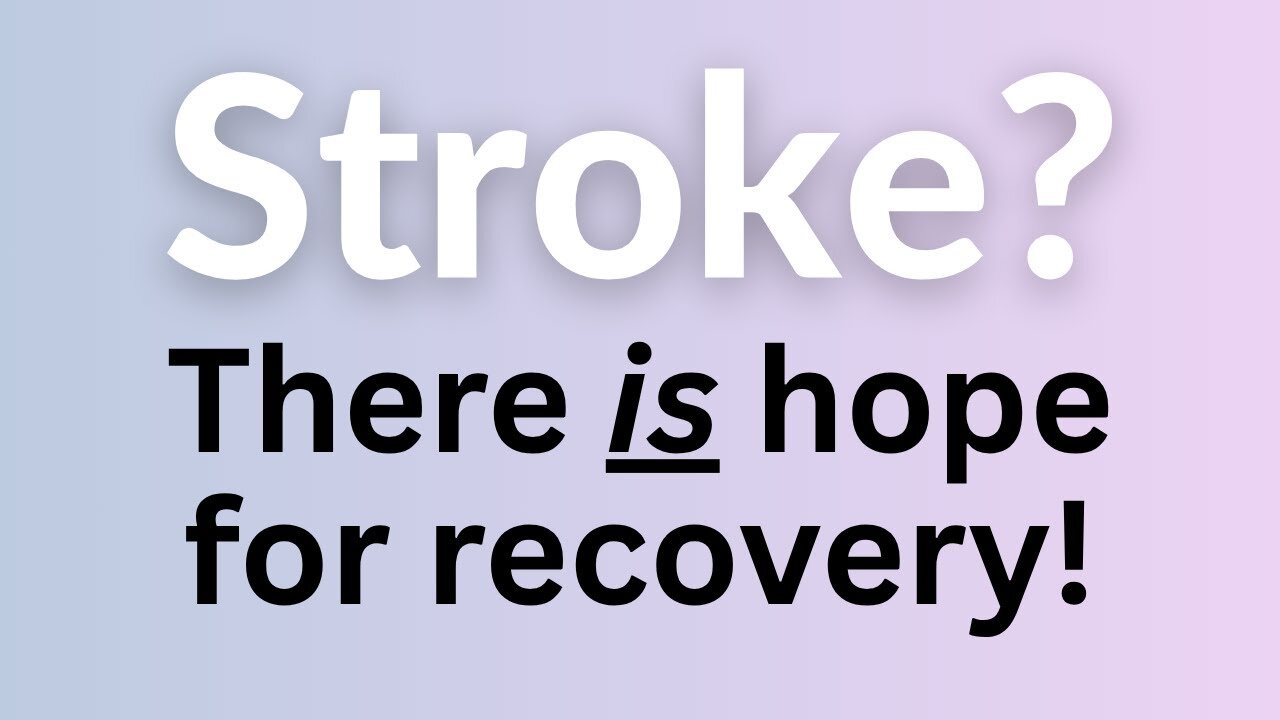 Recovering from stroke at age 70 using TST - Beverley's Father